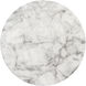 Lucida 20 X 18 inch Marble Look / White Outdoor End Table
